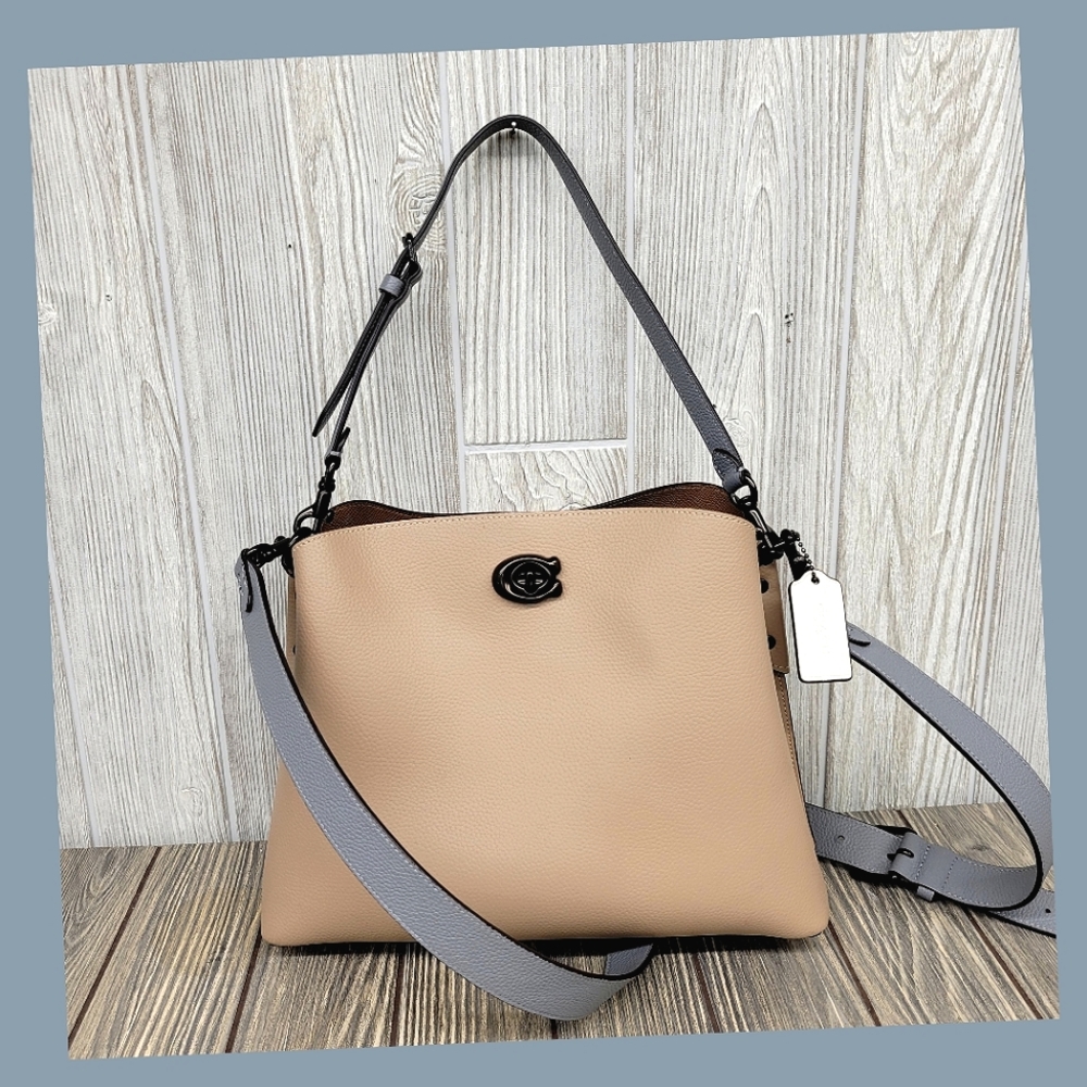 Coach Willow Shoulder Bag in Colorblock